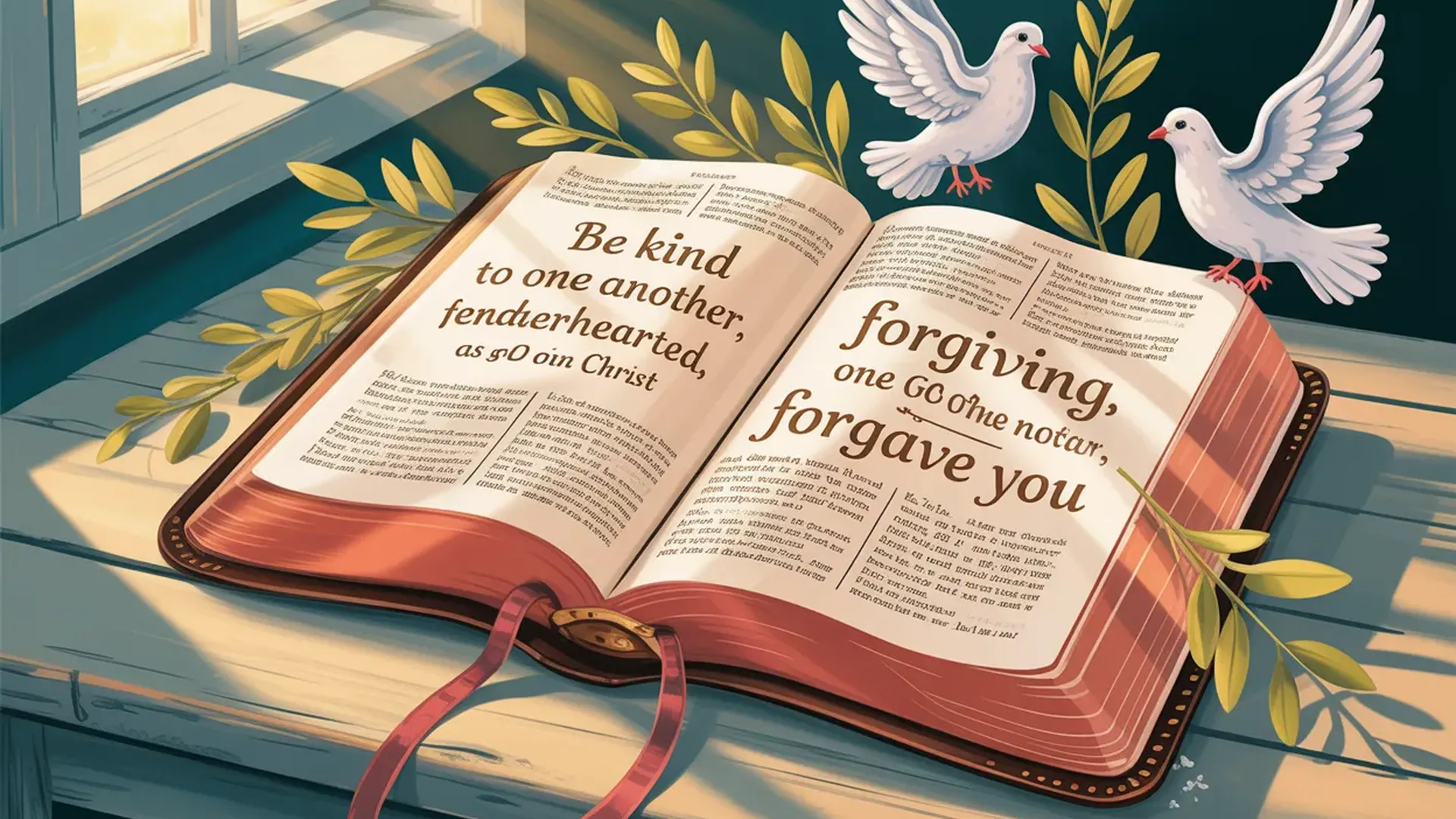 Forgiveness and Peace Bible Verse