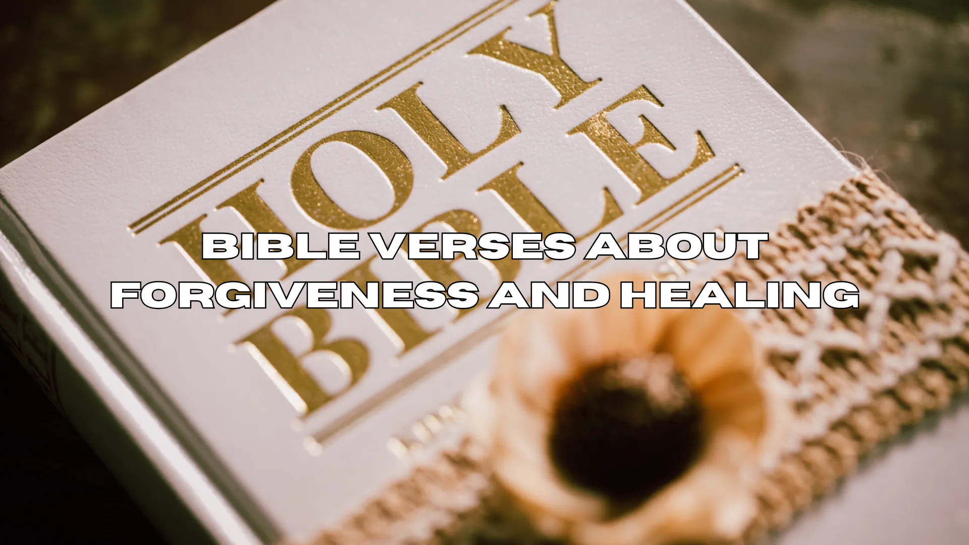 Bible Verses About Forgiveness and Healing