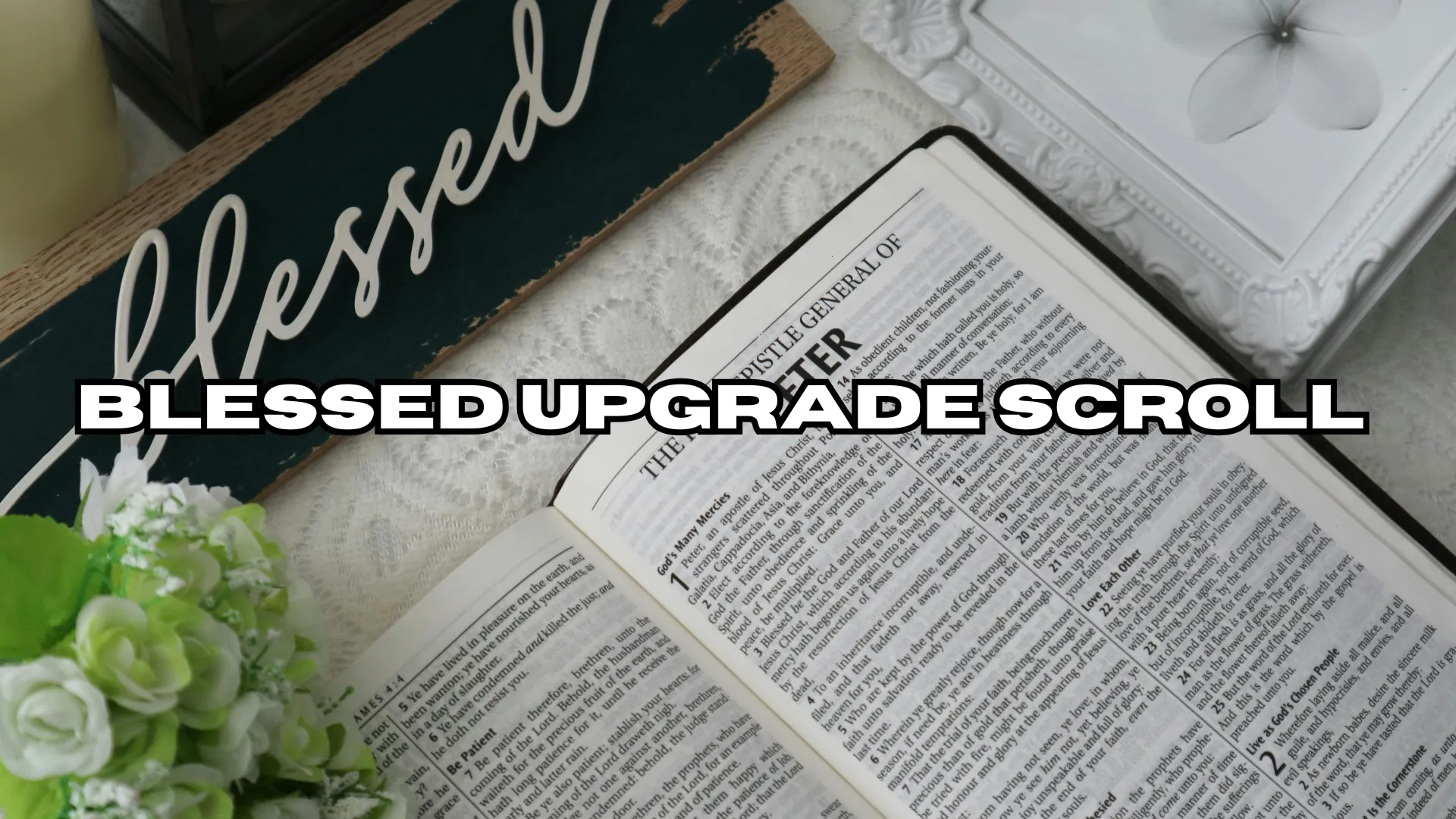 Blessed Upgrade Scroll