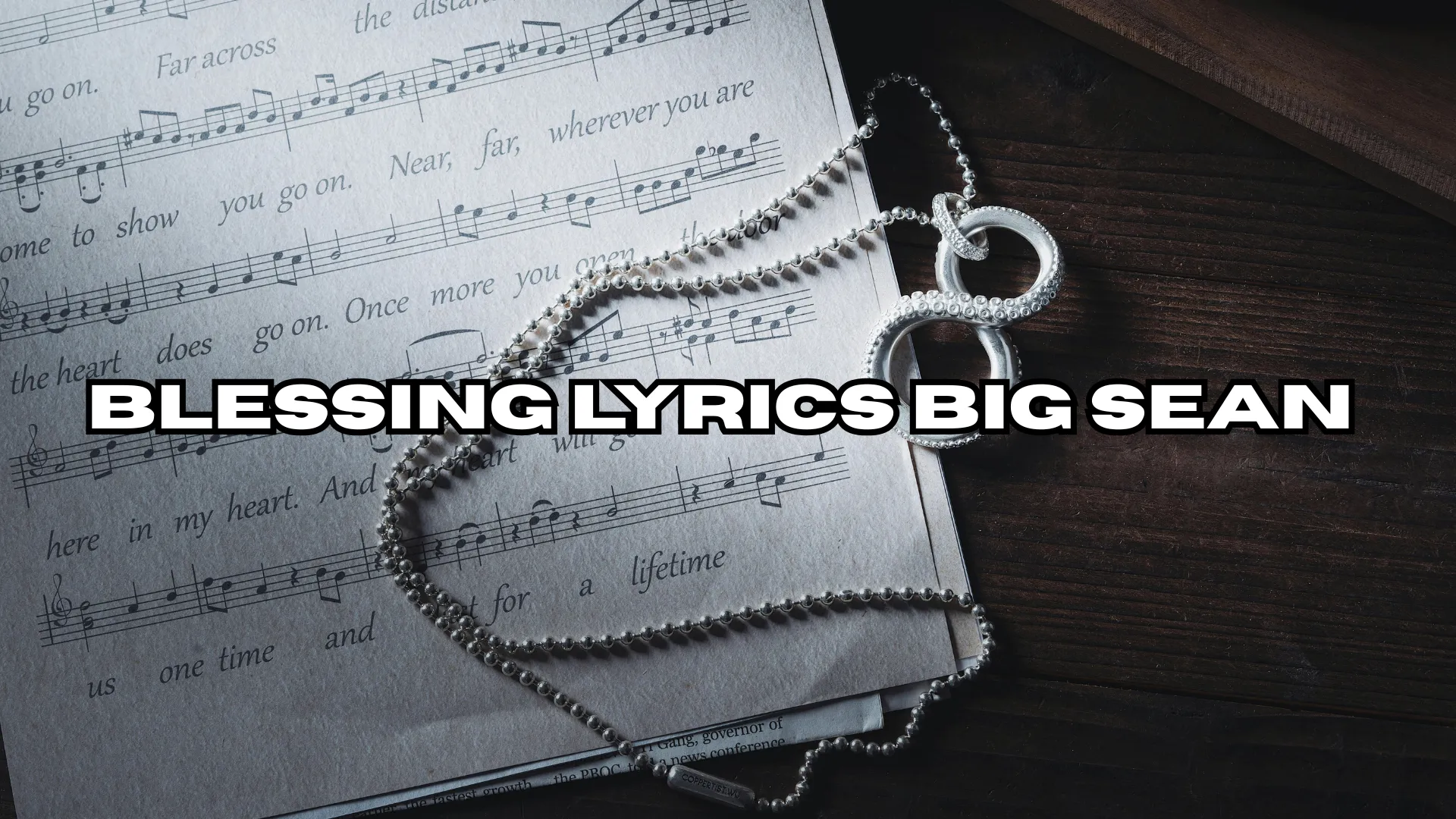 Blessing Lyrics Big Sean