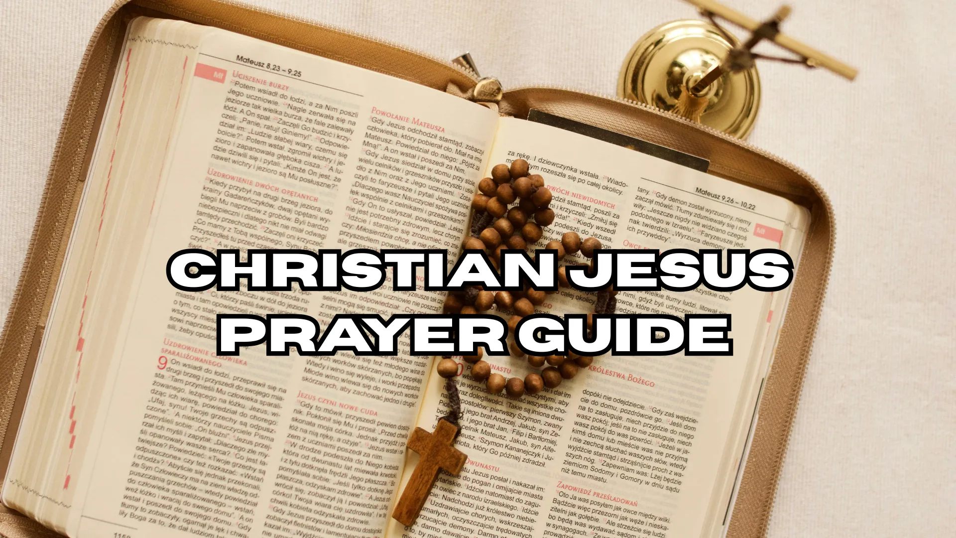 Christian Jesus Prayer Guide
