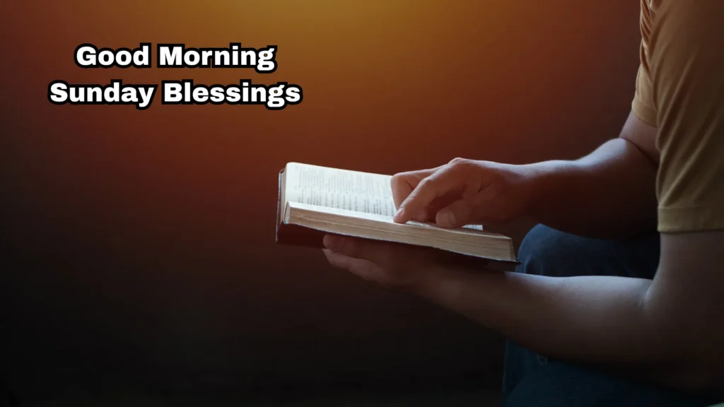 Good Morning Sunday Blessings