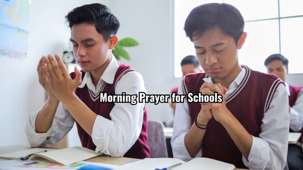 Morning Prayer for Schools
